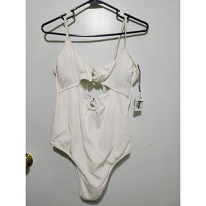 Women's Shade & Shore One-Piece Swimsuit White
